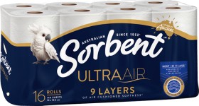 Sorbent+Ultra+Air+Toilet+Tissue+16+Pack