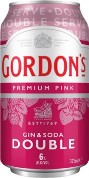 Gordon%26rsquo%3Bs+Pink+Gin+Double+Serve+6%25+4+Pack