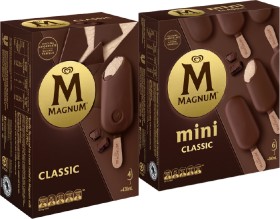 Streets+Magnum+Ice+Cream+Sticks+4+Pack%2C+Mini+6+Pack+or+Tub+440mL+Selected+Varieties