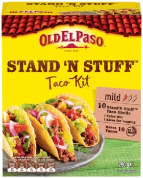 Old+El+Paso+Taco+Kit+295%E2%80%91418g+or+Tortilla+Pockets+Kit+375g+Selected+Varieties