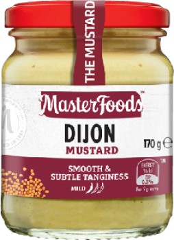 MasterFoods+Mustard+170-175g+or+Horseradish+Cream+175g+Selected+Varieties