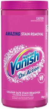 Vanish+NapiSan+Oxi-Action+Stain+Remover+2kg+Selected+Varieties