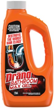 Drano+Bathroom+or+Kitchen+Max+Gel+770mL