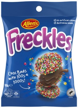 Allen%26rsquo%3Bs+Freckles%2C+Jaffas+or+Nestl%26eacute%3B+Smarties+Share+Pack+160g+Selected+Varieties