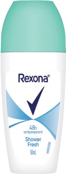 Rexona+Shower+Fresh+Roll+On+Antiperspirant+Deodorant+50mL