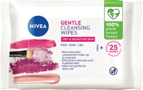 Nivea+Gentle+Cleansing+Wipes+25+Pack