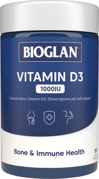 Bioglan+Vitamin+D3+1000IU+250+Capsules%2A