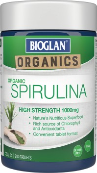 Bioglan+Organic+Spirulina+200+Tablets%2A