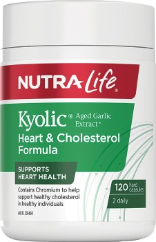 Nutra-+Life+Kyolic+Heart+%26amp%3B+Cholesterol+Formula+120+Capsules%2A