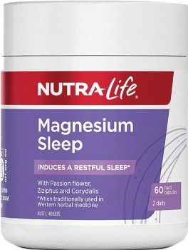 Nutra-Life+Magnesium+Sleep+60+Capsules%2A