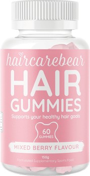 Haircarebear+Hair+Gummies+Mixed+Berry+Flavour+60+Pack%2A