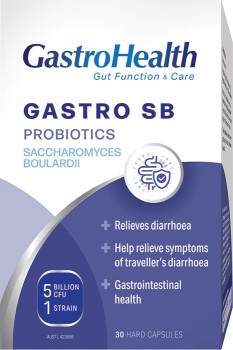 GastroHealth+Gastro+SB+Probiotics+30+Capsules%2A