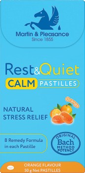 Rest%26amp%3BQuiet+Orange+Flavour+Calm+Pastilles+50g%2A