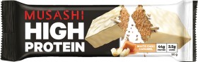 Musashi+White+Choc+Caramel+High+Protein+Bar+90g%2A