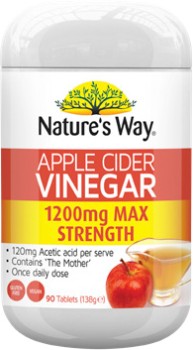 Nature%26rsquo%3Bs+Way+Apple+Cider+Vinegar+1200mg+90+Tablets