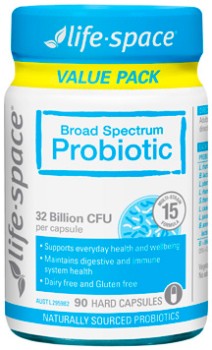 Life-Space+Broad+Spectrum+Probiotic+Value+Pack+90+Capsules