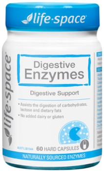 Life-Space+Digestive+Enzymes+60+Capsules