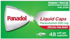 Panadol+Liquid+Caps+48+Soft+Gel+Capsules