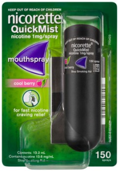 Nicorette+QuickMist+Mouthspray+Cool+Berry+150+Sprays