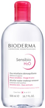 Bioderma+Sensibio+H%E2%82%82O+Micellar+Water+Makeup+Remover+500mL