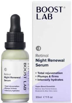 Boost+Lab+Retinol+Night+Renewal+Serum+30mL