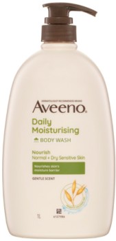 Aveeno+Daily+Moisturising+Body+Wash+1+Litre