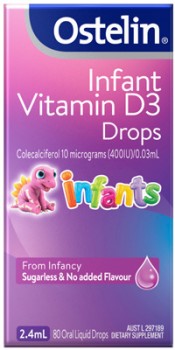 Ostelin+Infant+Vitamin+D3+Drops+2.4mL