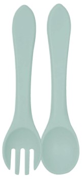 Guardian+Silicone+Fork+%26amp%3B+Spoon+Set+Seafoam