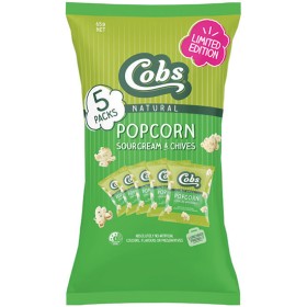 Cobs+Natural+Sour+Cream+%26amp%3B+Chives+65g+Pk+5