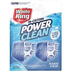 White+King+In-Cistern+Bleach+Block+Pk+2+x+50g