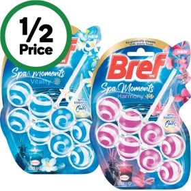 Bref+Spa+Moments+Toilet+Rim+Block+Pk+2+x+50g