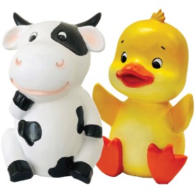 Gardman+Polyresin+Animals+%26ndash%3B+Cow%2C+Pig%2C+Duck%2C+Koala+%26amp%3B+Crocodile