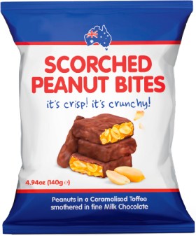 Scorched+Peanut+Bites+Share+Pack+140g