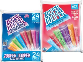 Zooper+Dooper+Ice+Tubes+24+Pack+Selected+Varieties