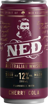 Ned+Australian+Whisky+%26amp%3B+Cherry+Cola+Cans+200mL