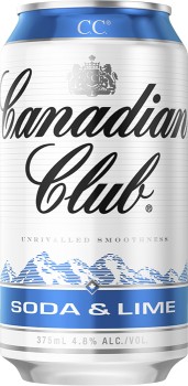 Canadian+Club+Soda+%26amp%3B+Lime+Cans+375mL