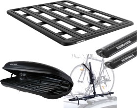 20-All-Rhino-Rack-Platforms-Cross-Bars-Pods-Bike-Carriers on sale