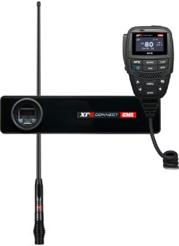 GME+5W+80CH+Compact+CB+Radio+and+1200MM+6.6DBI+Fibreglass+Antenna