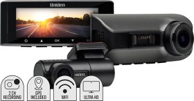 Uniden+Ultra+HD+4K+Dual+Recording+Wi-Fi+GPS+Dash+Cam