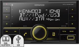 Kenwood+2DIN+Digital+Media+Bluetooth+Receiver