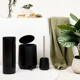 Denver+Black+Bathroom+Accessories+by+Habitat