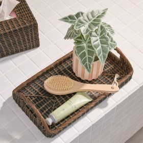 Rattan+Black+Wash+Bathroom+Tray+by+Habitat