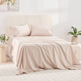 300-Thread-Count-Cotton-Sheet-Set-by-Habitat on sale