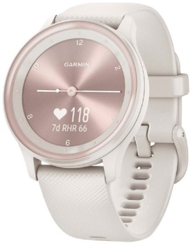 Garmin+Vivomove+Sport+Hybrid+Smart+Watch+-+Ivory