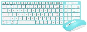 Bonelk-KM-322-Slim-Wireless-Keyboard-Mouse-Combo-Cyan-Blue on sale