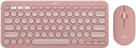 Logitech+Pebble+2+Keyboard+and+Mouse+Combo+-+Rose