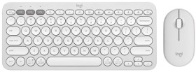 Logitech+Pebble+2+Keyboard+and+Mouse+Combo+-+White