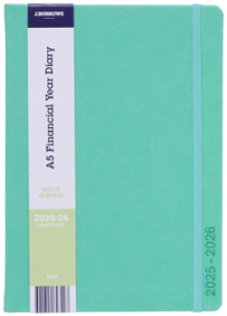 J.Burrows+A5+Week+to+View+FY25%2F26+Diary+-+Green