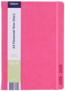 JBurrows-A5-Week-to-View-FY2526-Diary-Berry on sale