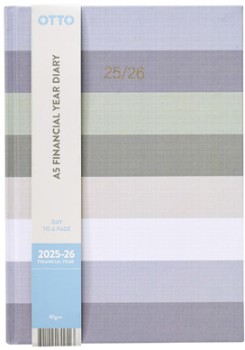 Otto+A5+Day+to+Page+FY25%2F26+Diary+-+Stripes
